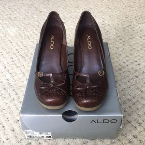 Aldo wedge heeled shoes